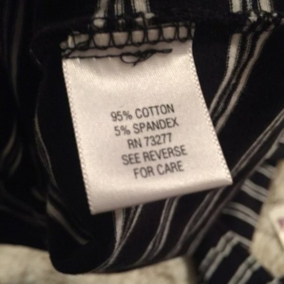 SO | Tee | Black with White Stripes - Picture 5 of 6